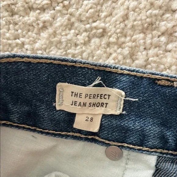 Madewell Floral Embroidered Denim Shorts - Picture 4 of 4